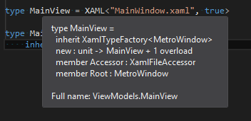 MetroWindow with FsXaml